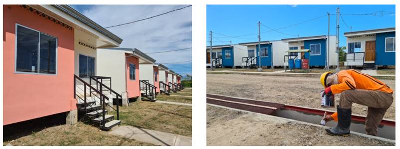 Fotografías de las obras en desarrollo del proyecto Santa Fé.